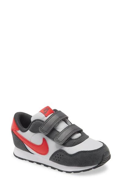 Shop Nike Md Valiant Sneaker In Grey/ University Red/ Smoke
