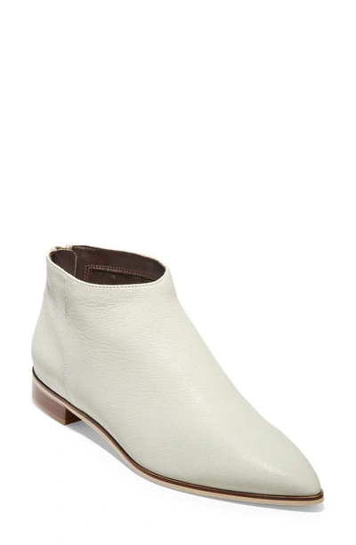 Shop Cole Haan Havana Bootie In Ivory Leather