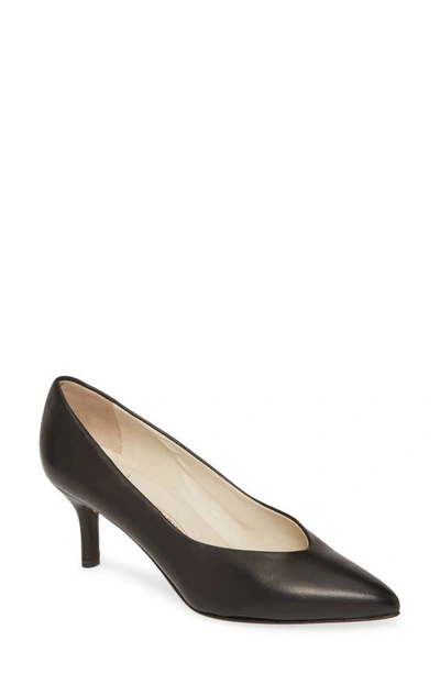 Shop Amalfi By Rangoni Pascal Pump In Black Leather