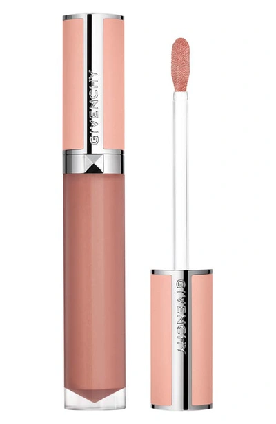 Shop Givenchy Le Rose Liquid Lip Balm In 17 Nude Chill