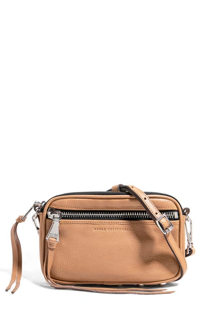 Shop Aimee Kestenberg Let's Ride Mini Leather Crossbody Bag In Vachetta