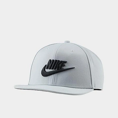 Shop Nike Unisex Pro Futura Snapback Hat In White/black