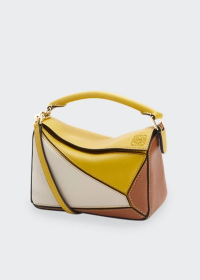 Loewe Multicolor Small Puzzle Bag In 9990 Multic
