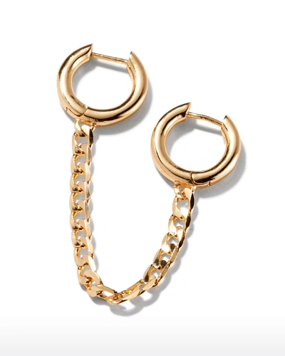 Shop Baublebar Michel Double Huggie Earring, Single In Gold