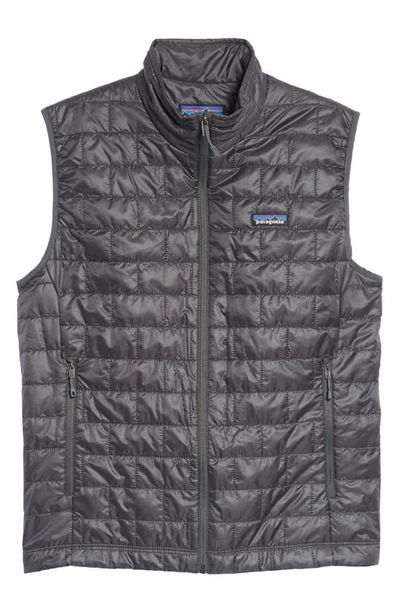 Shop Patagonia Nano Puff® Vest In Forge Grey