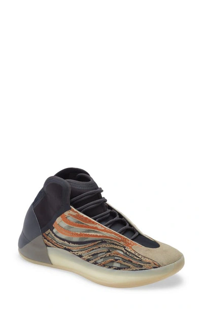 Shop Adidas Originals Yzy Qntm Flash Orange Sneaker