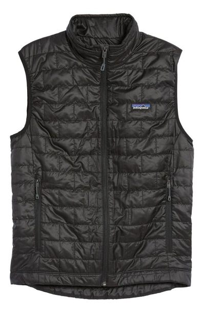 Shop Patagonia Nano Puff® Vest In Black