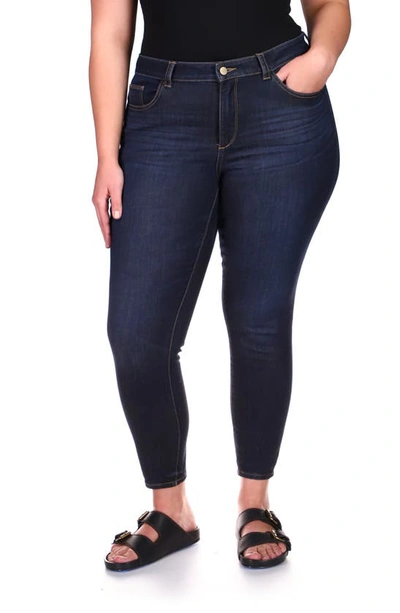 Shop Dl Florence Instasculpt High Waist Ankle Skinny Jeans In Willoughby