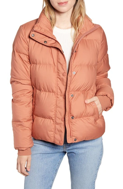 Shop Patagonia Silent Water Repellent 700-fill Power Down Insulated Jacket In Century Pink