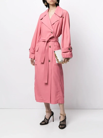 Shop 3.1 Phillip Lim / フィリップ リム Belted Trench Coat In Pink