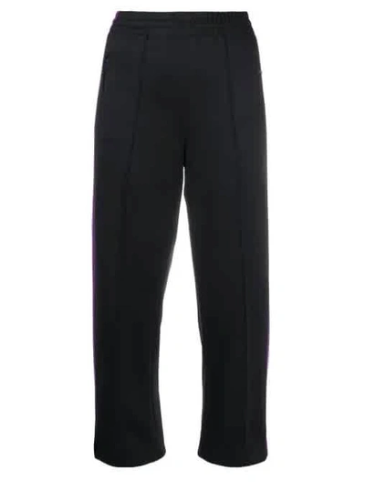 Shop Marc Jacobs Ladies Black Logo Striped Pants
