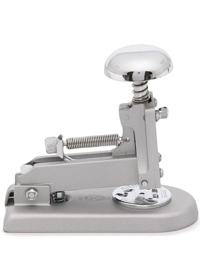 El Casco Luxury Chrome Table Stapler In Silber