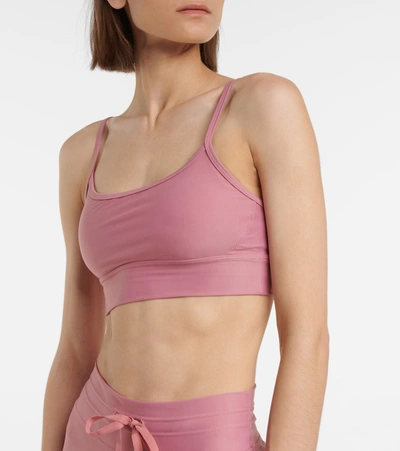 Shop The Upside Solid Natacha Sports Bra In Pink