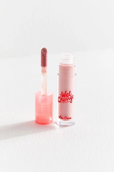 Shop Lime Crime Wet Cherry Lip Gloss In Naked Cherry