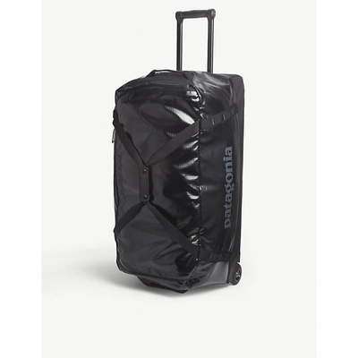 Shop Patagonia Black Black Hole Recycled Nylon Duffle Bag 100l