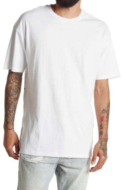 Shop Ksubi Insurgent Biggie Crew Neck T-shirt In White