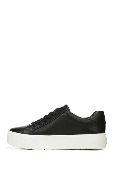 Shop Vince Benfield Leather Platform Sneaker In Black