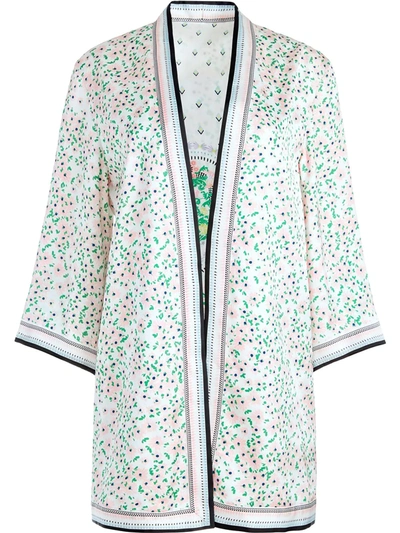 Shop Alice And Olivia Koko Reversible Kimono Jacket In White