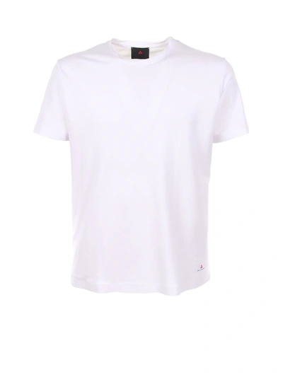 Peuterey Basic T-shirt In Bianco