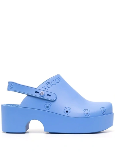 Shop Xocoi Slingback Mule Clog Shoes In Blue