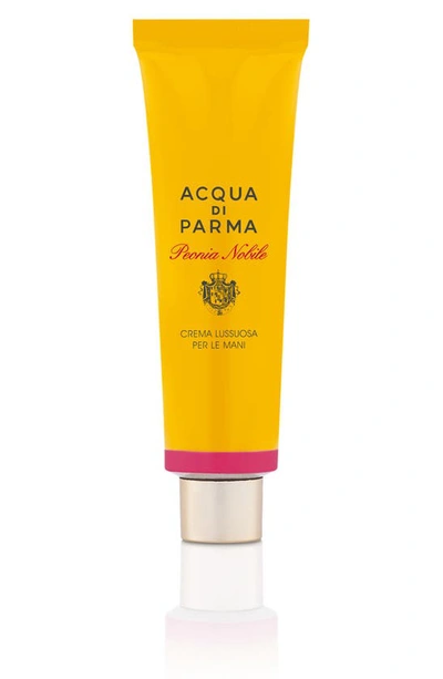 Shop Acqua Di Parma Peonia Nobile Luxurious Hand Cream, 1 oz