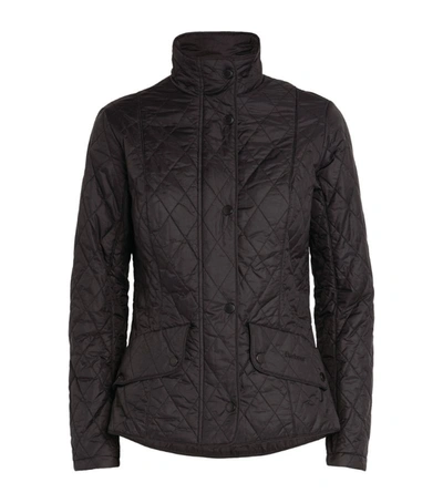 Shop Barbour Flyweight Cavalry Quilted Jacket In Black