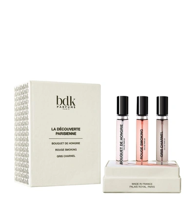 Shop Bdk Parfums La Collection Parisienne Discovery Fragrance Gift Set (3 X 10ml) In Multi