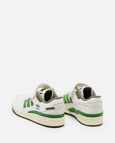 Shop Adidas Originals Forum 84 Low Sneakers In Green