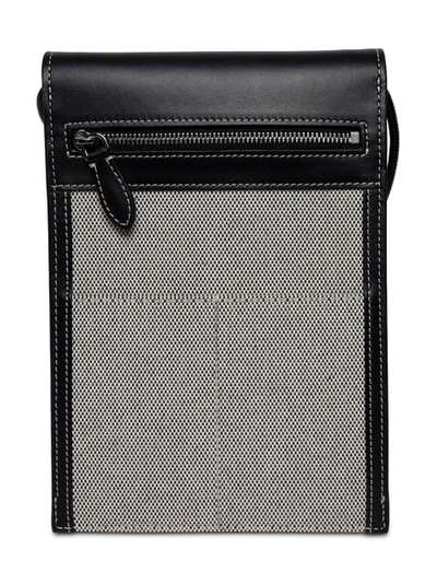 Shop Burberry Logo Motif Micro Pocket Bag, Black