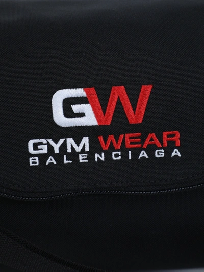 Shop Balenciaga Gym Wear Logo Week Pouch