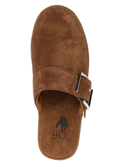 Off-white Comfort Suede Slippers