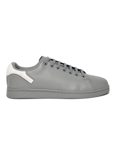 Shop Raf Simons Orion Low-top Sneakers, Grey And White