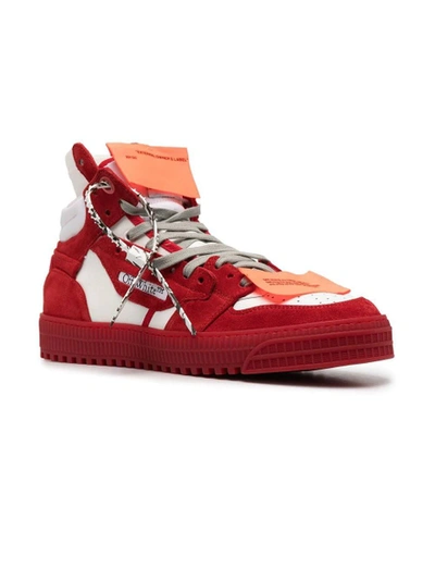 Shop Off-white 3.0 Off Court Vintage Mid-top Sneaker Red