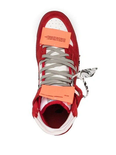 Shop Off-white 3.0 Off Court Vintage Mid-top Sneaker Red
