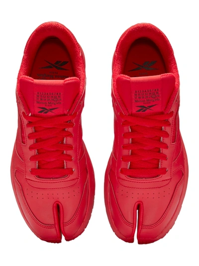Shop Reebok X Maison Margiela Classic Tabi Sneaker Red