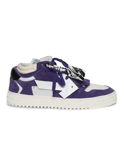 Shop Off-white 3.0 Off Court Low-top Sneakers Purple And White