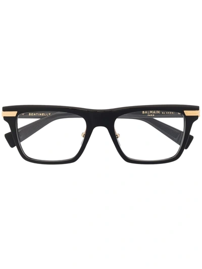 Shop Balmain Eyewear Cat-eye Frame Glasses In Black