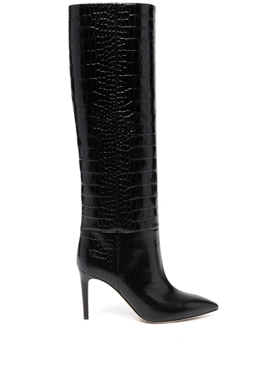 Paris Texas Cocco 85mm Stiletto Boots In Black