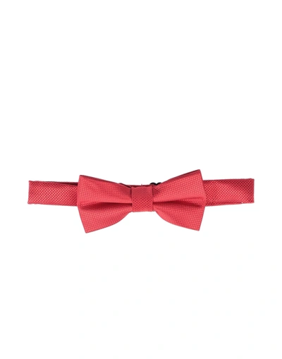 Shop Les Gamins Bow Ties In Red