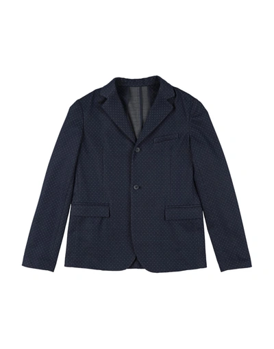 Shop At.p.co At. P.co Toddler Boy Blazer Midnight Blue Size 4 Polyester, Cotton