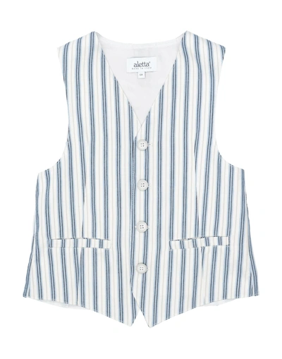 Aletta Vests In White