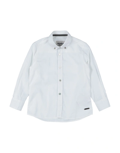 Shop Fred Mello Toddler Boy Shirt White Size 4 Cotton