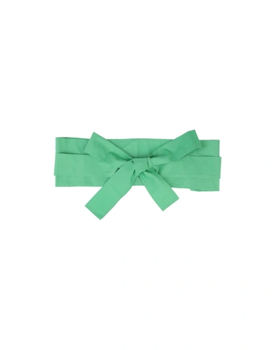 Shop Piccola Ludo Belts In Green