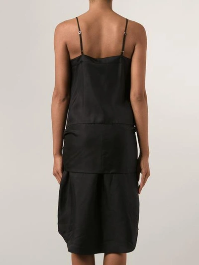 Shop Alexander Wang T Knotted Sleeves Detail Dress