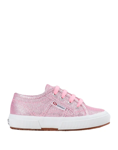 Shop Superga Lamej Toddler Girl Sneakers Pink Size 9.5c Textile Fibers