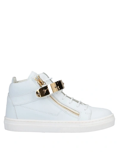 Shop Giuseppe Zanotti Sneakers In White