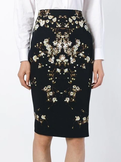 Shop Givenchy Gypsophila Print Skirt