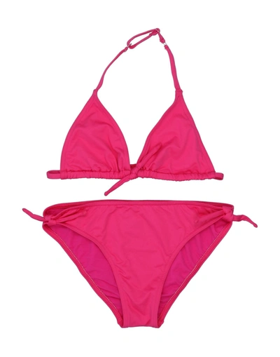 Shop Banana Moon Toddler Girl Bikini Fuchsia Size 6 Polyamide, Elastane In Pink