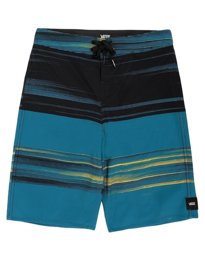 Shop Vans Beach Shorts And Pants In Slate Blue
