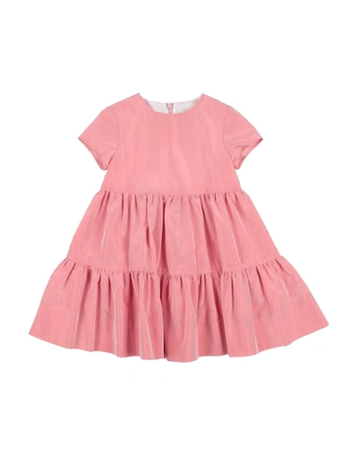 Shop Le Petit Coco Newborn Girl Baby Dress Pink Size 3 Acetate, Polyester